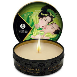 Shunga Bougie de Massage Thé Vert